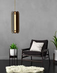 Lampa Sufitowa Wisząca Czarna App1676-cp Long  3