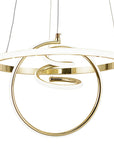 Lampa Wisząca Led G066-cp Złota  5