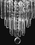 LAMPA KRYSZTAŁOWA PLAFON APP787-3C