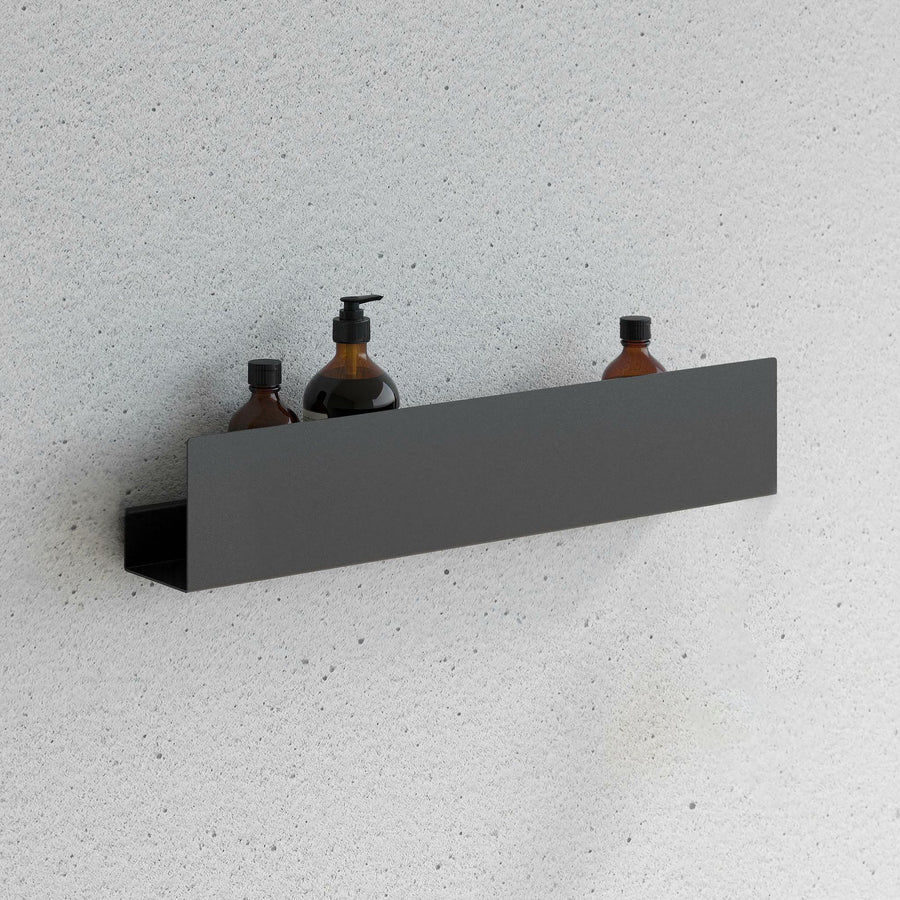 Półka łazienkowa prysznicowa SF04 60cm czarny mat