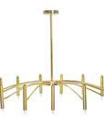 Lampa Sufitowa APP1197-15CP Złota  1