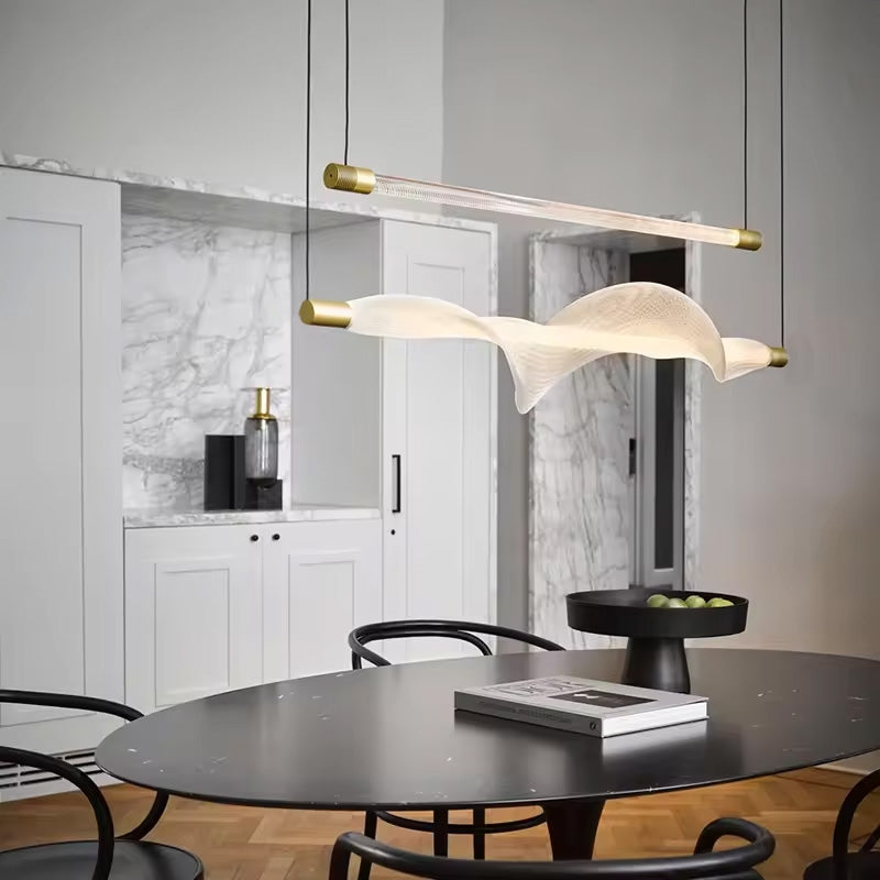 LAMPA SUFITOWA WISZĄCA LED APP1445-CP Złota  5