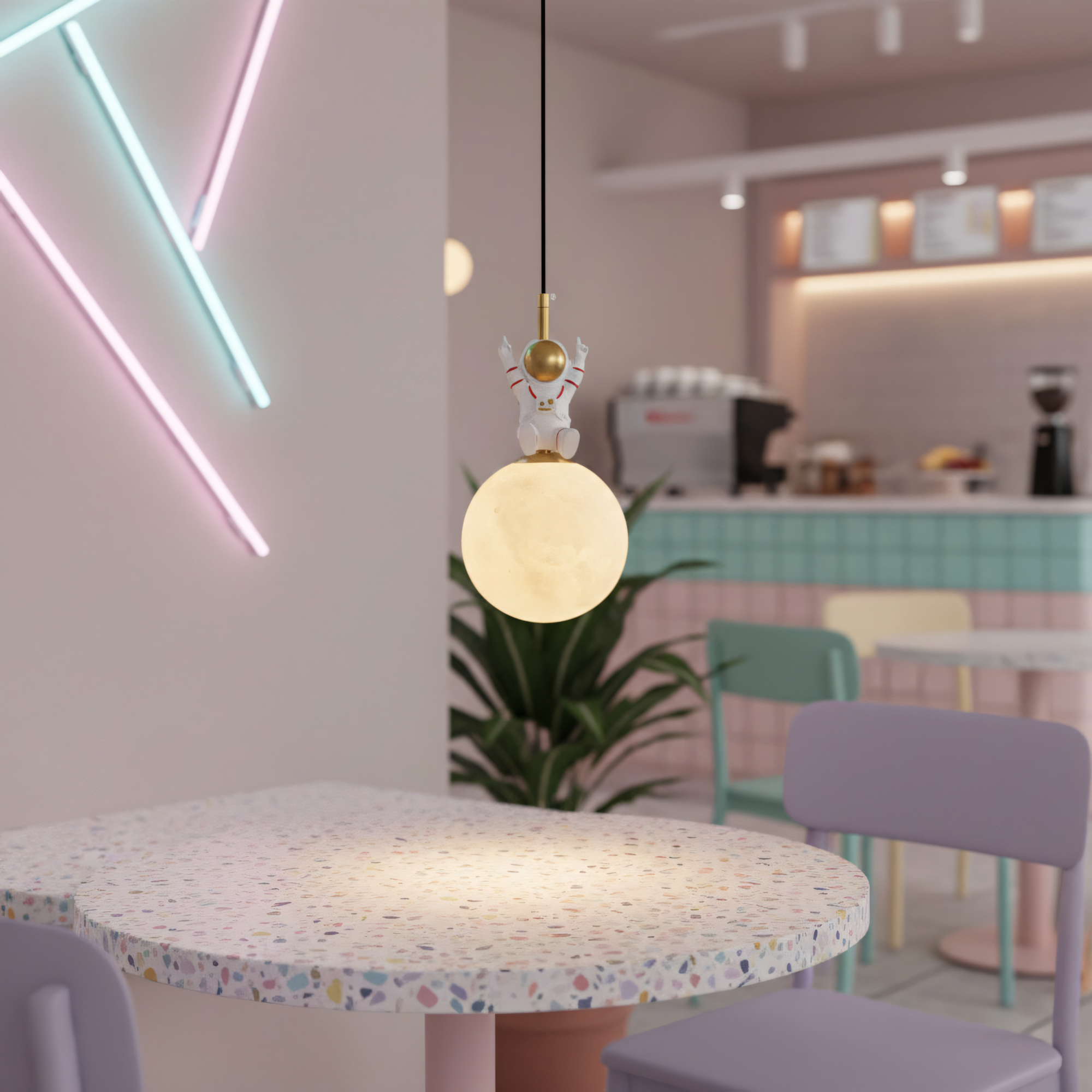 Lampa Sufitowa Wisząca APP1805-1CP Cosmo  5