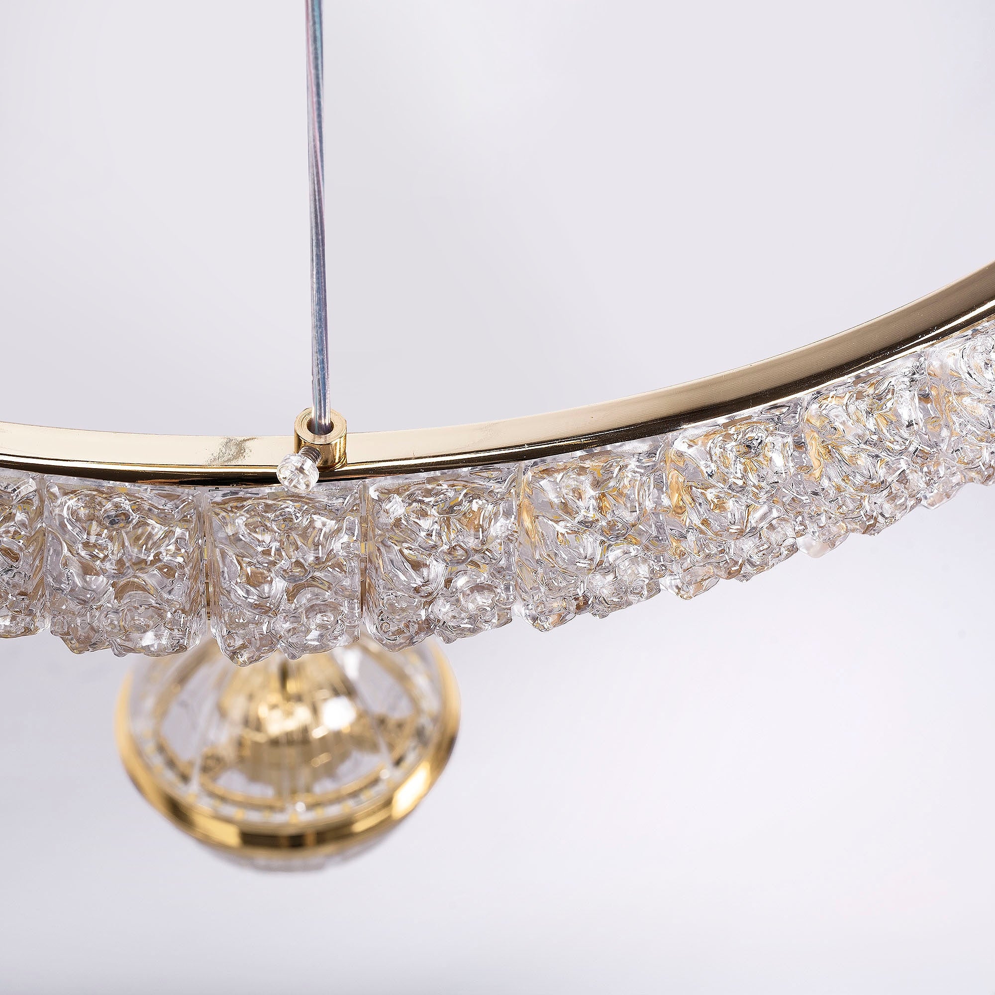 Lampa Sufitowa Wisząca G142-cp 50cm Złota  5