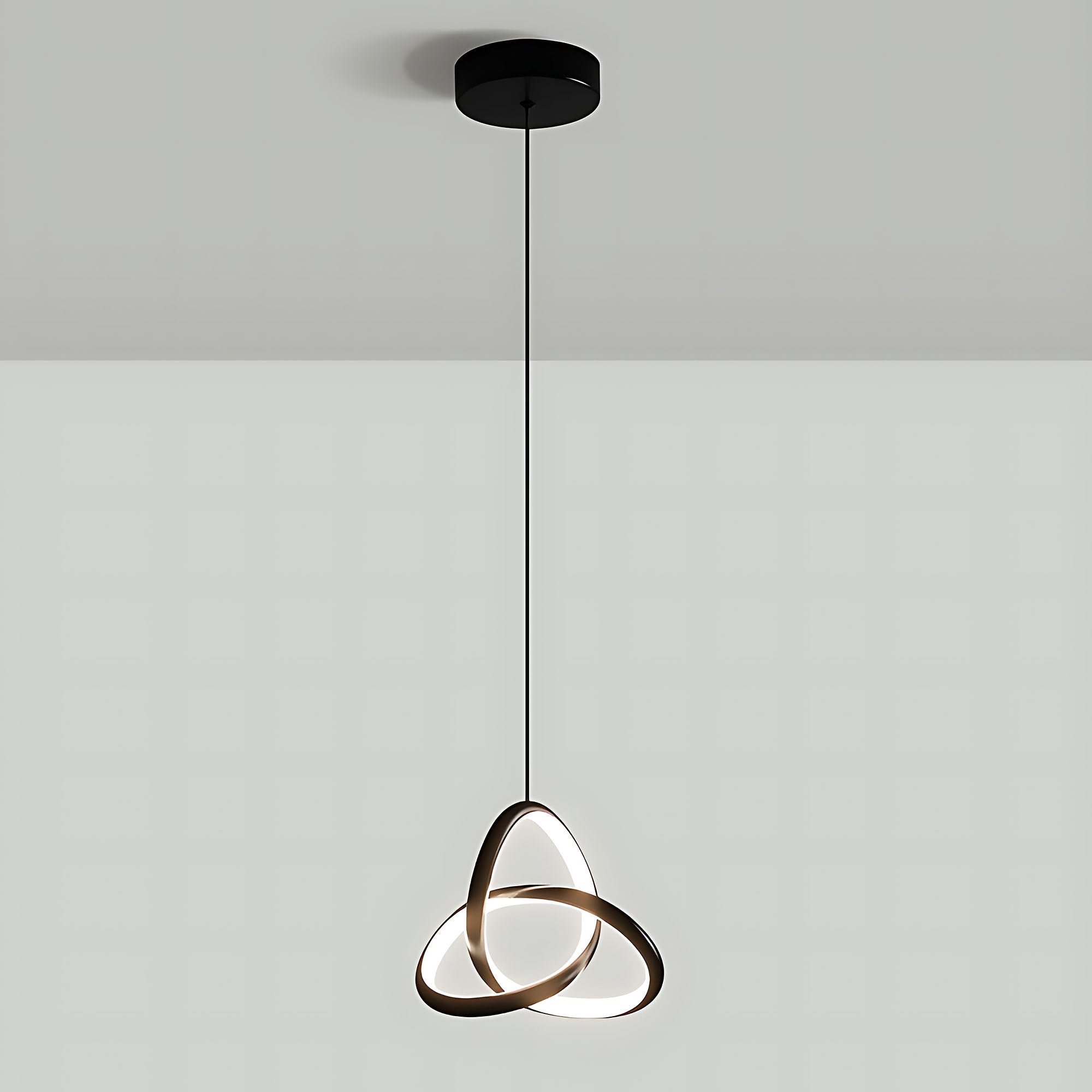 Lampa Sufitowa Wisząca Led App1784-cp Czarna  8