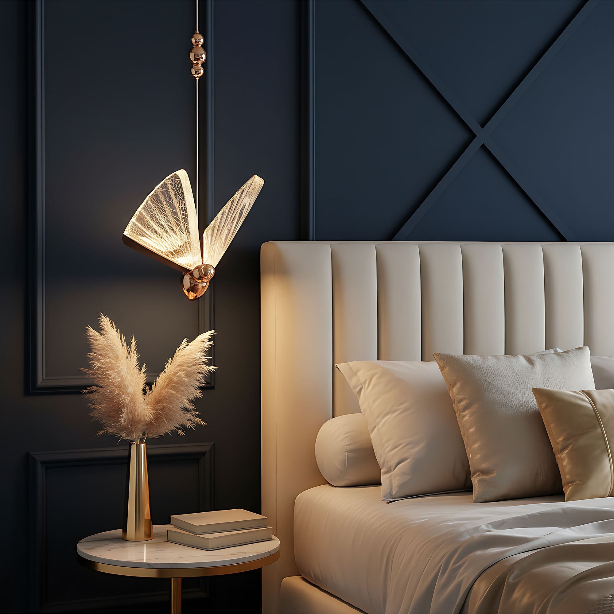 Lampa Wisząca Led Lhj105-1cp Złota  13