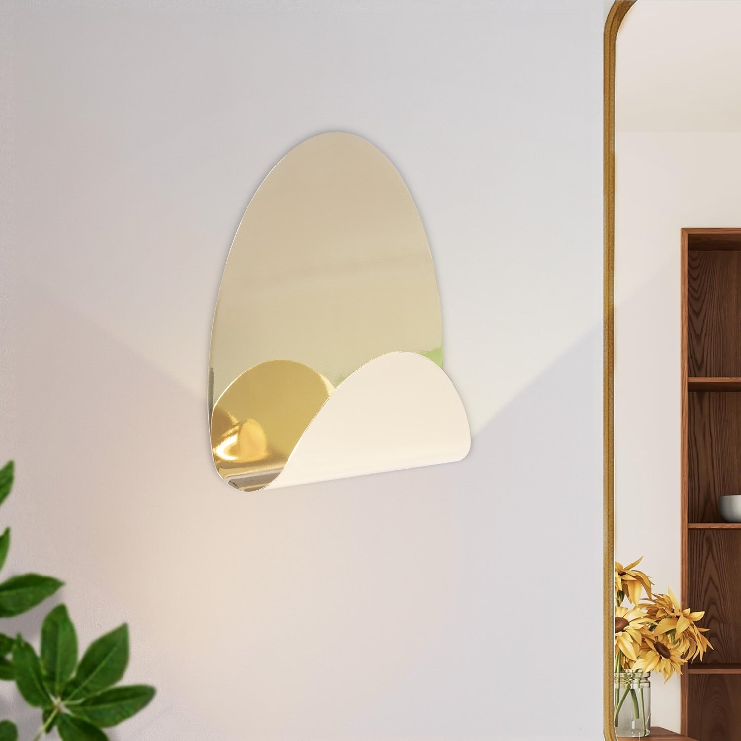 LAMPA ŚCIENNA KINKIET APP1430-W ZŁOTY  7