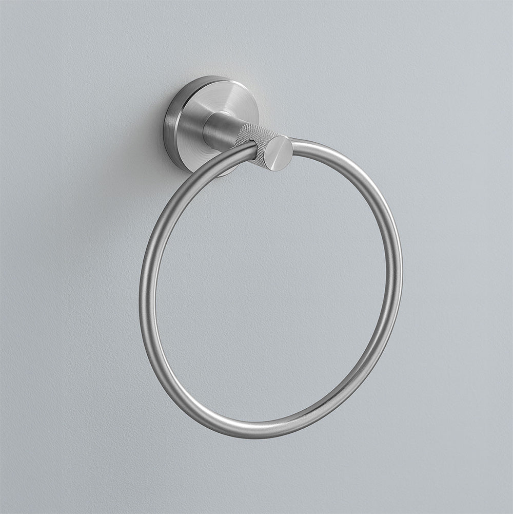 Wieszak łazienkowy RING 6610 Modern Nikiel Szczotkowany  4