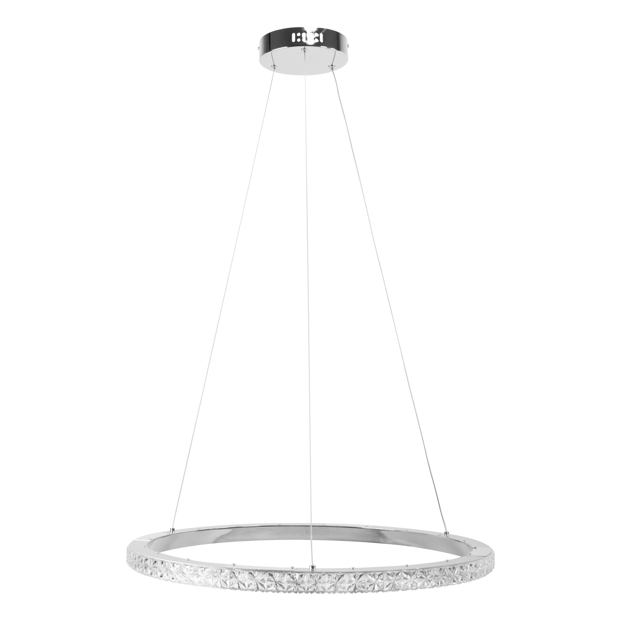 Lampa Wisząca Led Ms010-cp 59cm Chrom  4