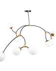 Lampa Wisząca Sufitowa Czarny Mat APP1673-8CP  10