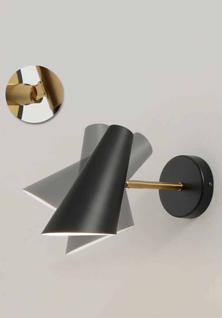 LAMPA ŚCIENNA KINKIET APP1141-1W  Czarny