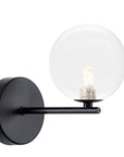LAMPA ŚCIENNA KINKIET APP1160-1W  Czarny  1