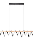 LAMPA SUFITOWA WISZĄCA LED APP1288-CP  1