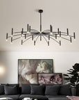 Lampa Sufitowa APP1196-15CP Czarna