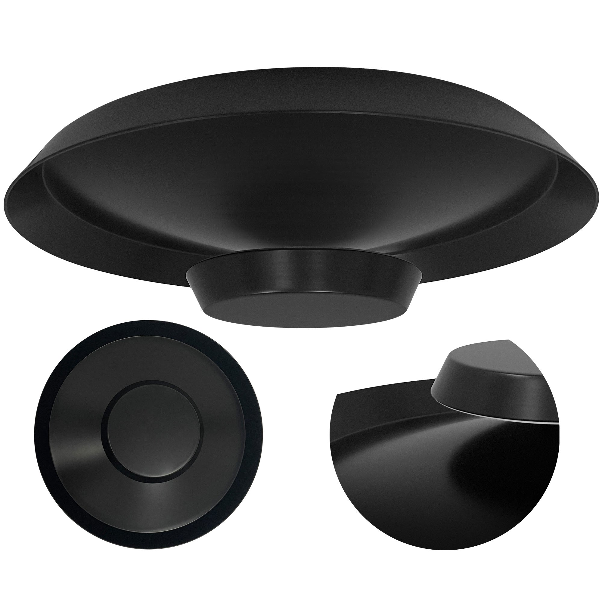 LAMPA SUFITOWA LED BLACK APP1461  1