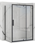 Kabina Prysznicowa Narożna Rea Rapid Swing Black 80x80