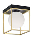 Lampa sufitowa plafon APP1166-1C Gold White