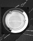 Brodzik prysznicowy Magnum CARRARA BLACK 90x90