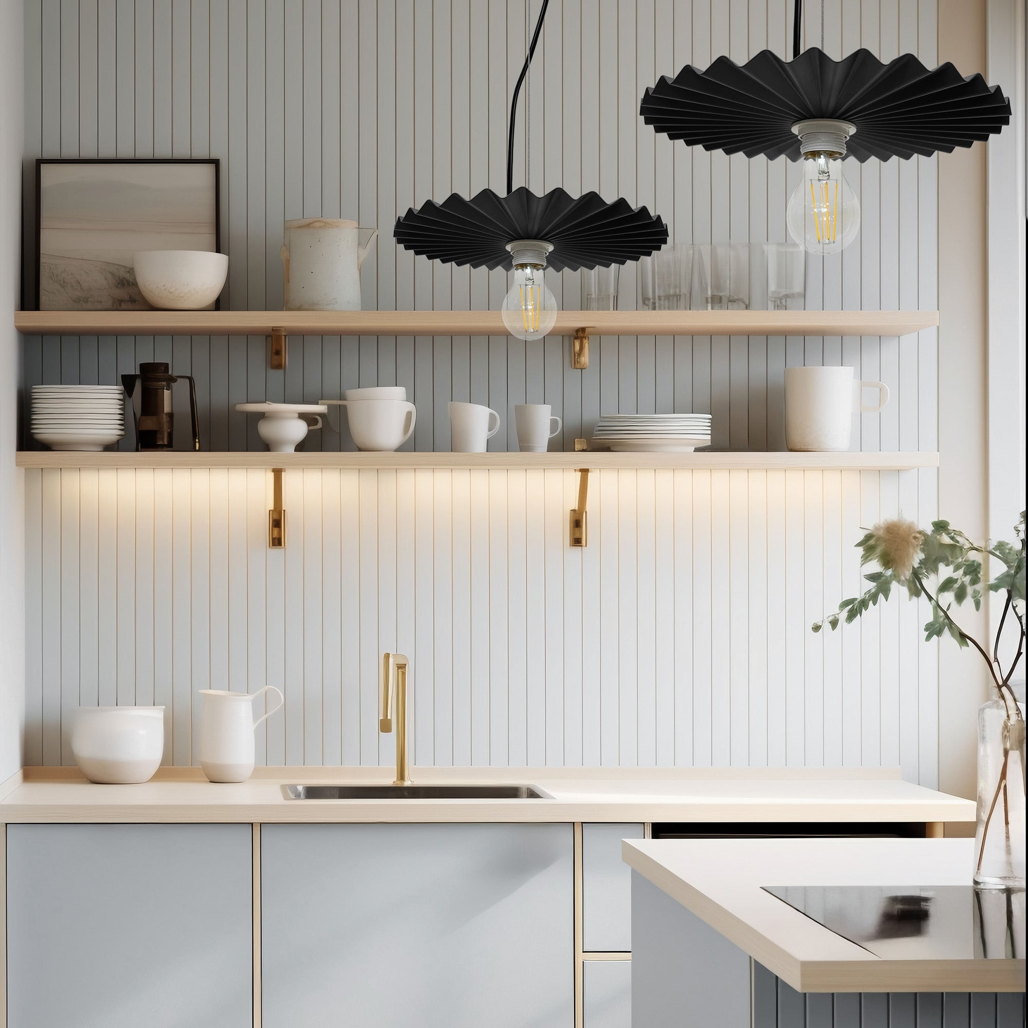 LAMPA SUFITOWA WISZĄCA APP1452-1CP Czarny  5