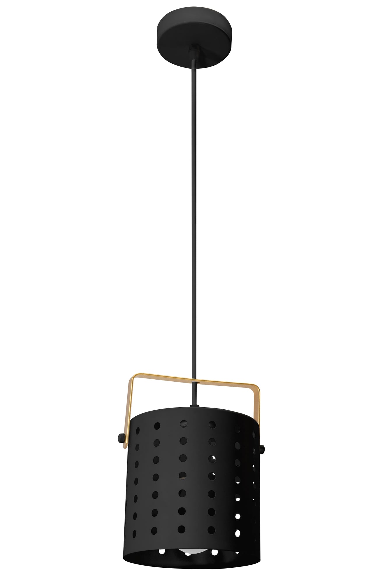 Lampa sufitowa nowoczesna APP956-1CP Czarna  5