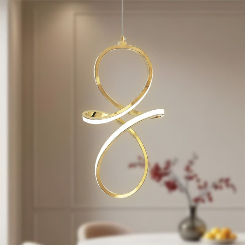 Lampa Wisząca Led Lhj091-1cp Gold  8