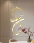 Lampa Wisząca Led Lhj091-1cp Gold  8