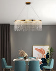 Lampa Sufitowa Wisząca Led APP1731-1CP Złota 60cm  15