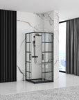 Kabina prysznicowa Rea Concept Black 90x90