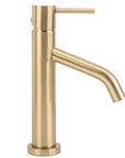 Bateria Umywalkowa REA LEVEL Szczotkowana Złota Niska Brush Gold