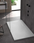 Brodzik Prysznicowy Bazalt Long White 90x120  1