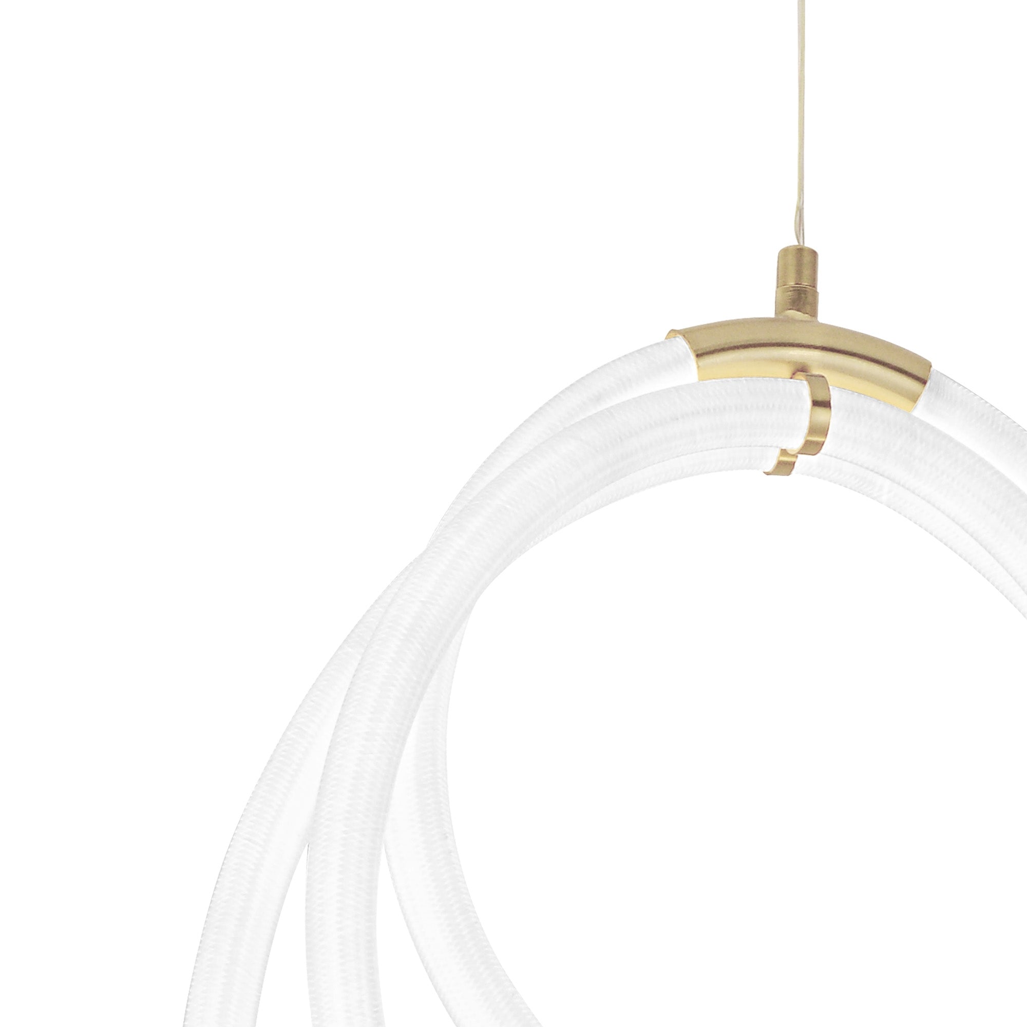 Lampa Wisząca Led G016-cp Złota  2