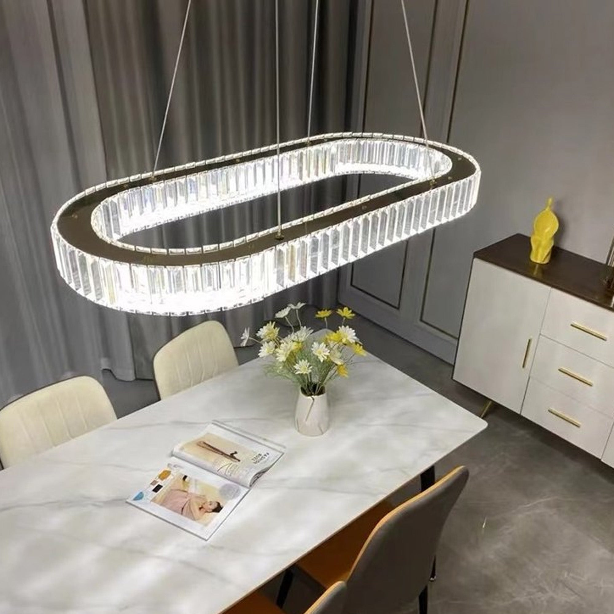 Lampa Wisząca Led App1508-cp Brush Gold  6