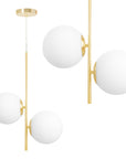Lampa Sufitowa Wisząca Gold G118-2cp  1