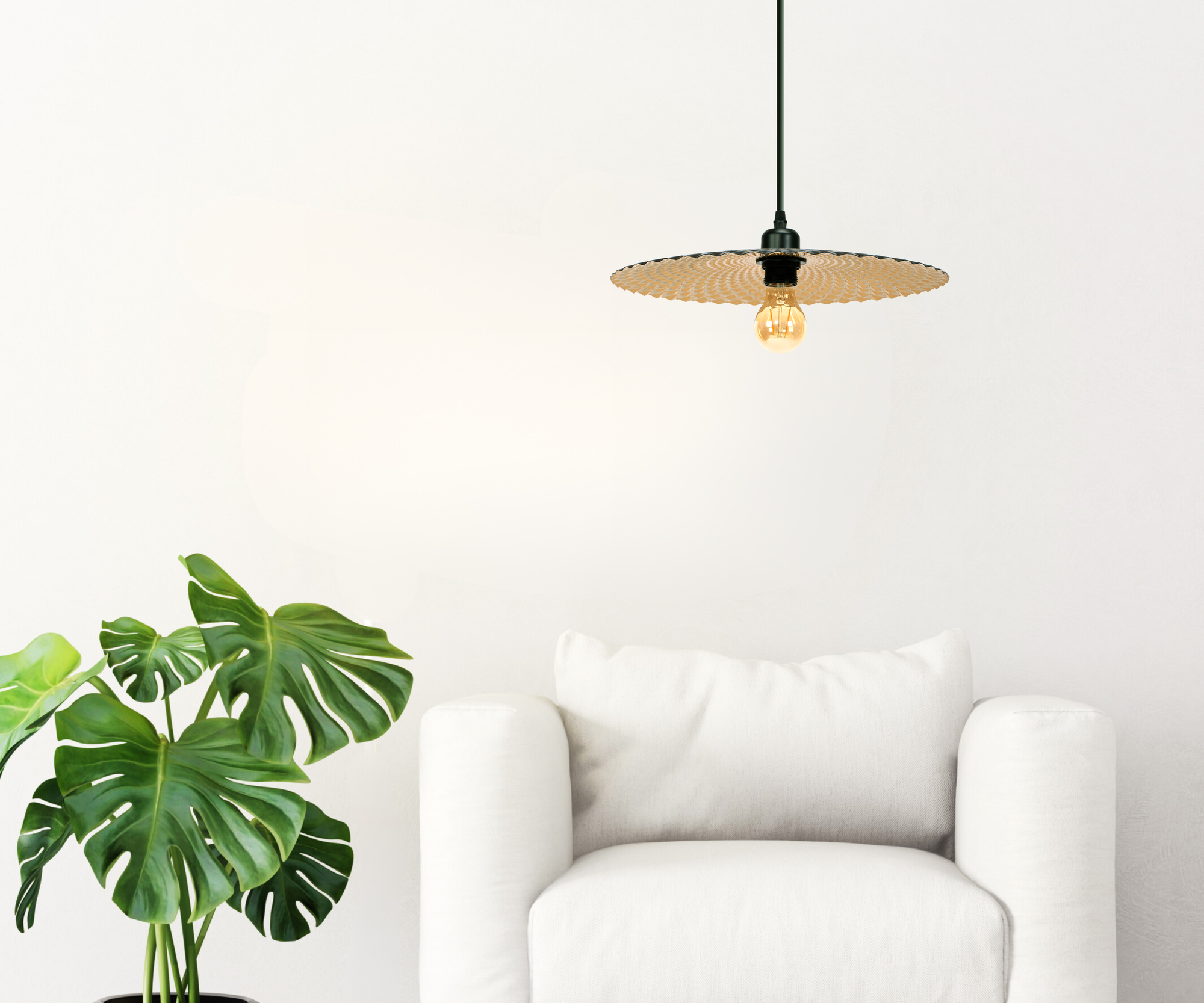 Lampa Wisząca APP1290-1CP Old Gold  8