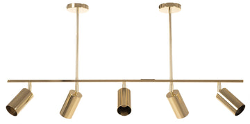 LAMPA WISZĄCA NOWOCZESNA METAL LOFT APP612-5C Złota