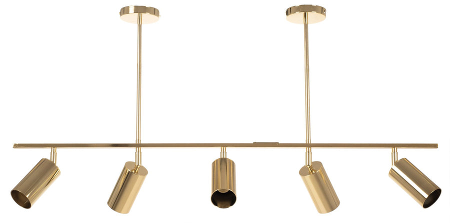LAMPA WISZĄCA NOWOCZESNA METAL LOFT APP612-5C Złota