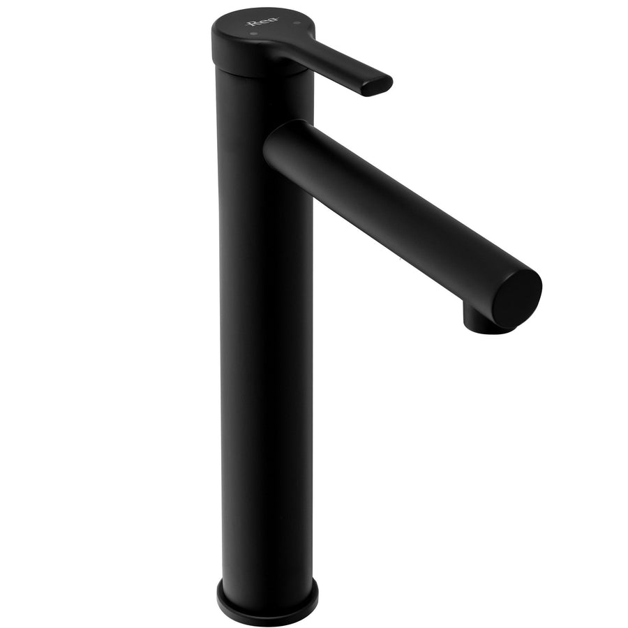 Bateria Umywalkowa REA PIXEL CZARNA BLACK Wysoka