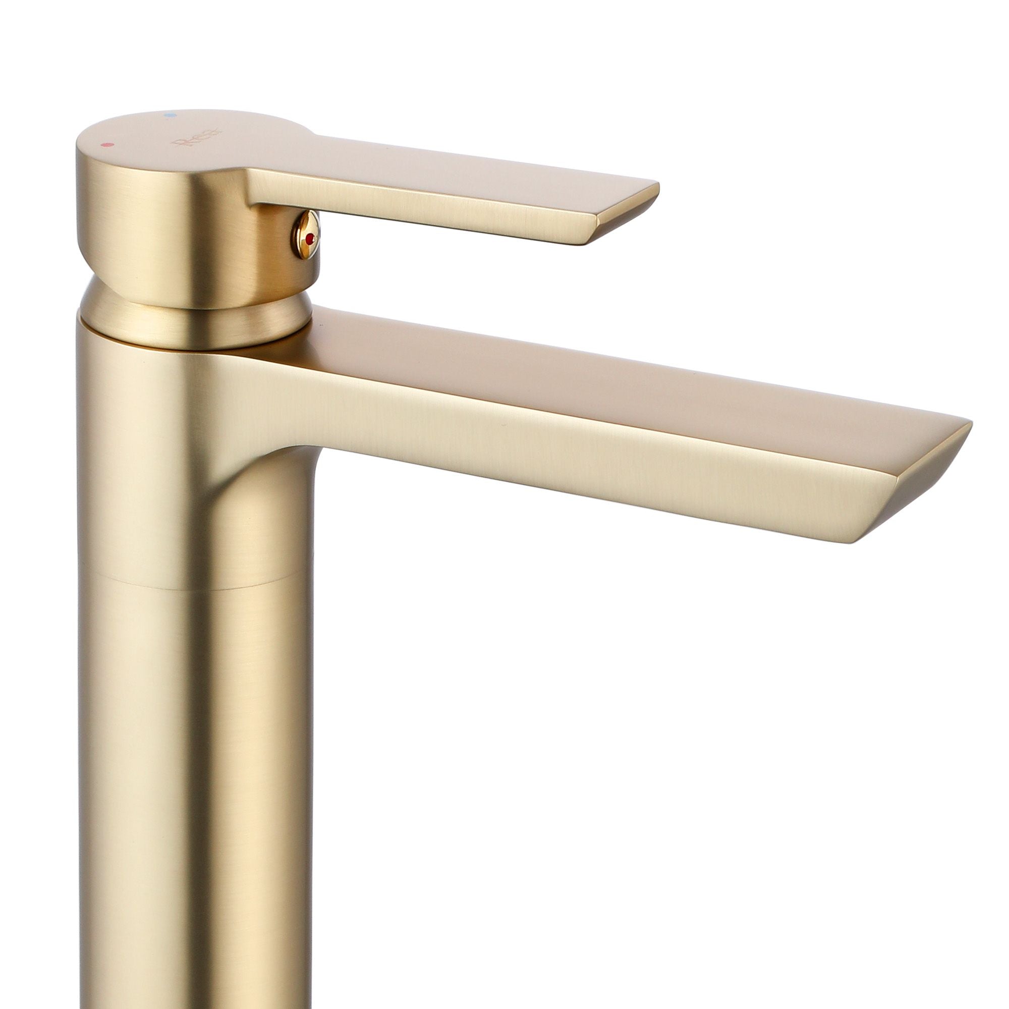 Bateria Umywalkowa REA ARGUS ZŁOTA SZCZOTKOWANA GOLD BRUSH Wysoka