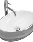Umywalka nablatowa Linda Rea Silver