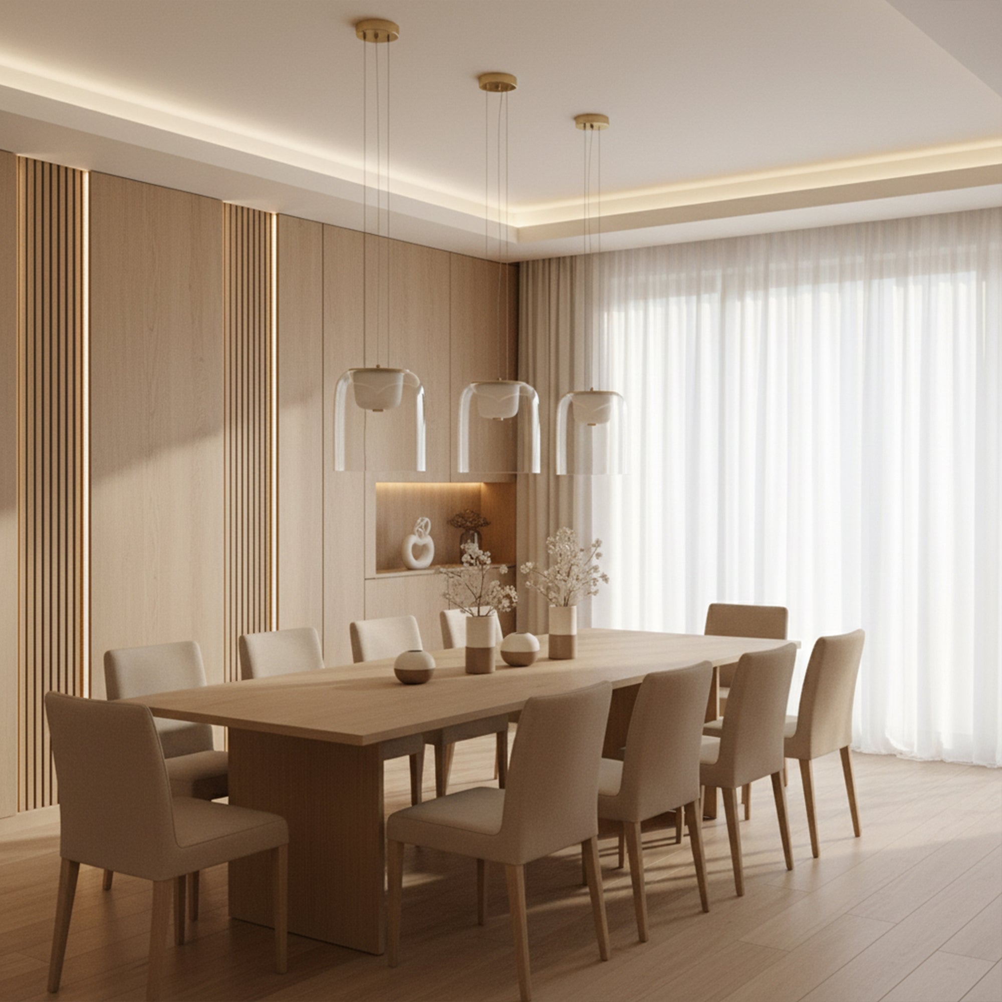 Lampa Wisząca Led APP1689-1PC A Złota  2