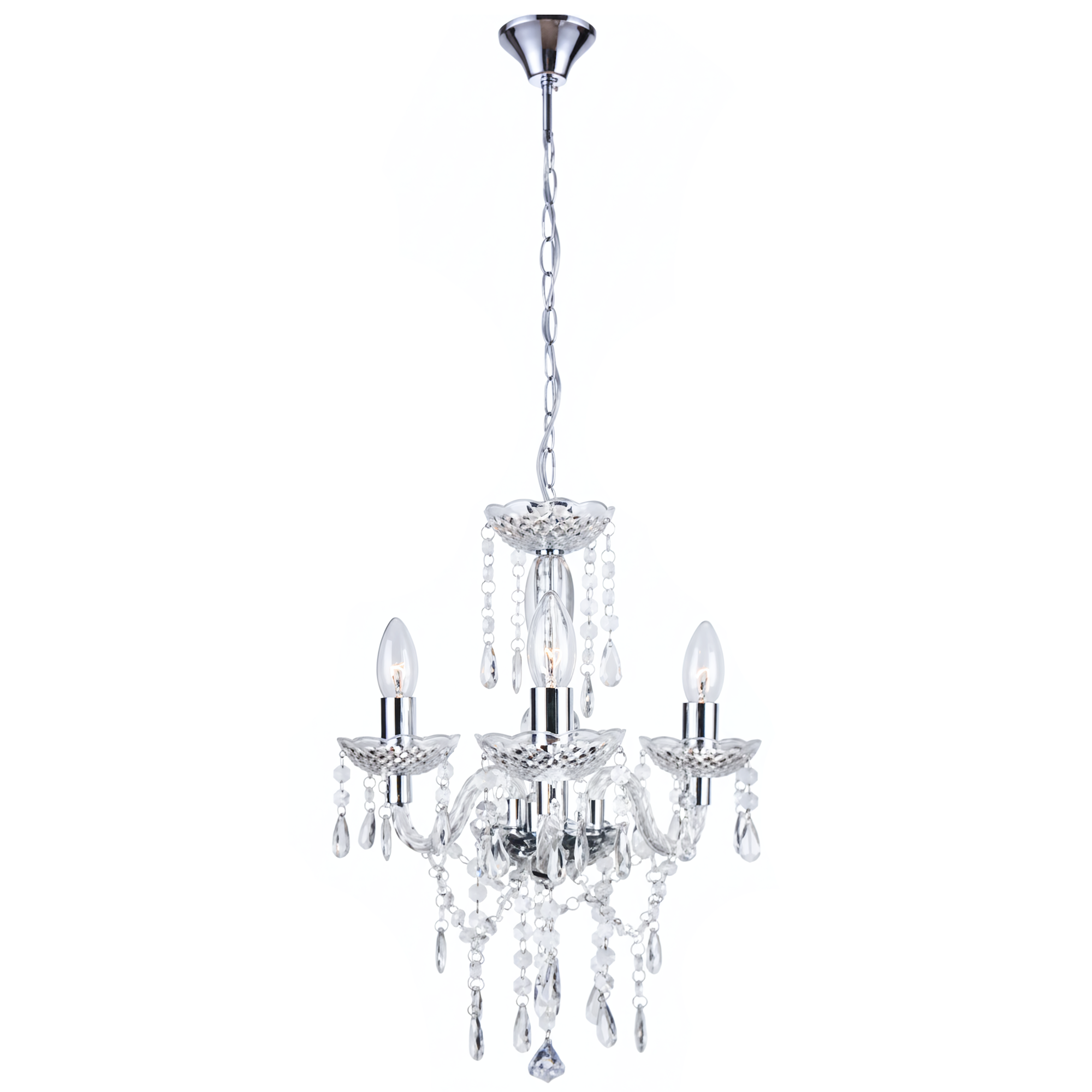 Lampa Sufitowa Wisząca Ebt006-3cp Transparent  1