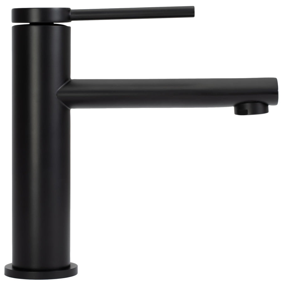 Bateria Umywalkowa REA OVAL Czarna Niska