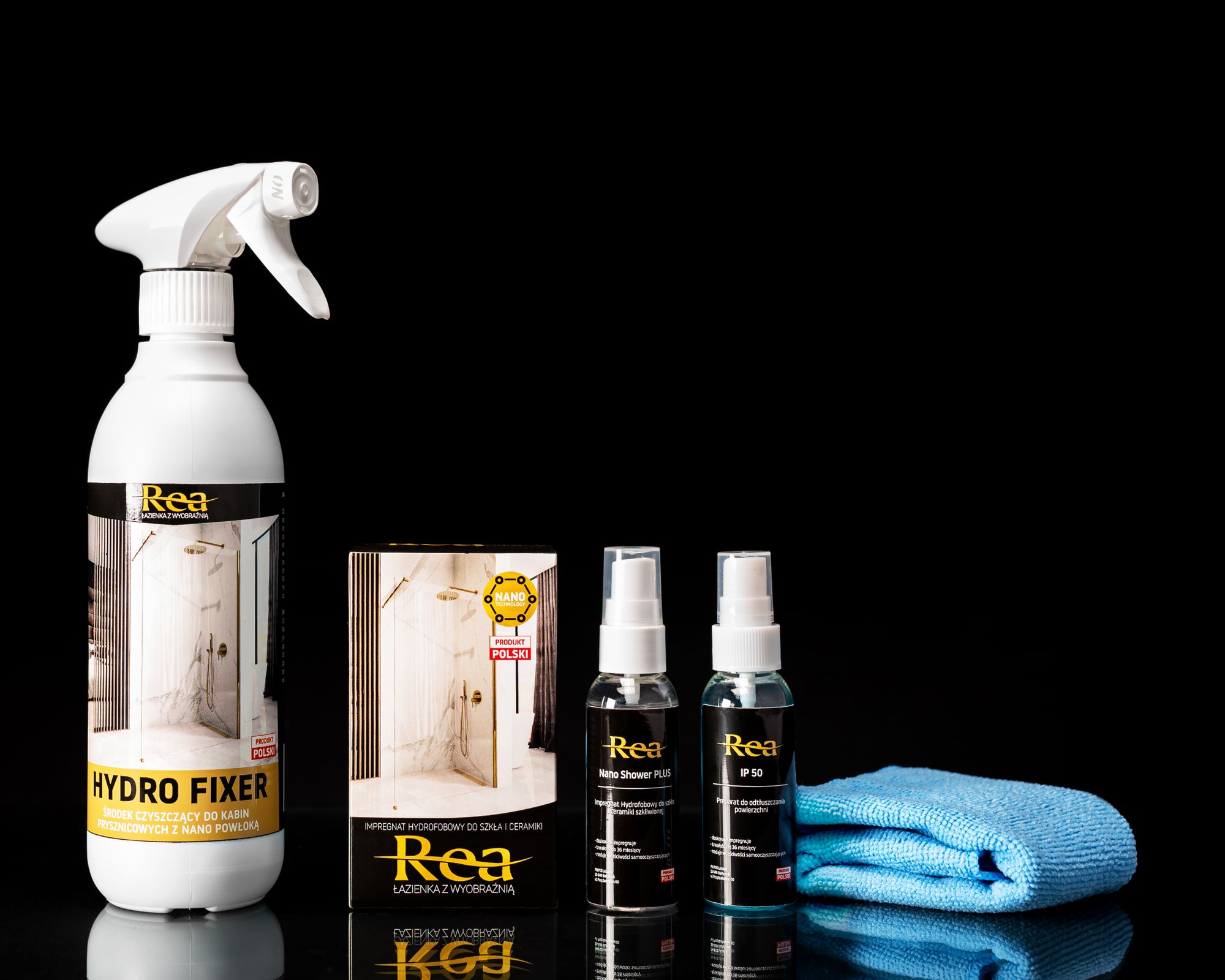 ZESTAW HYDRO FIXER + NANO SHOWER KPL IMPREGNAT HYDROFOBOWY