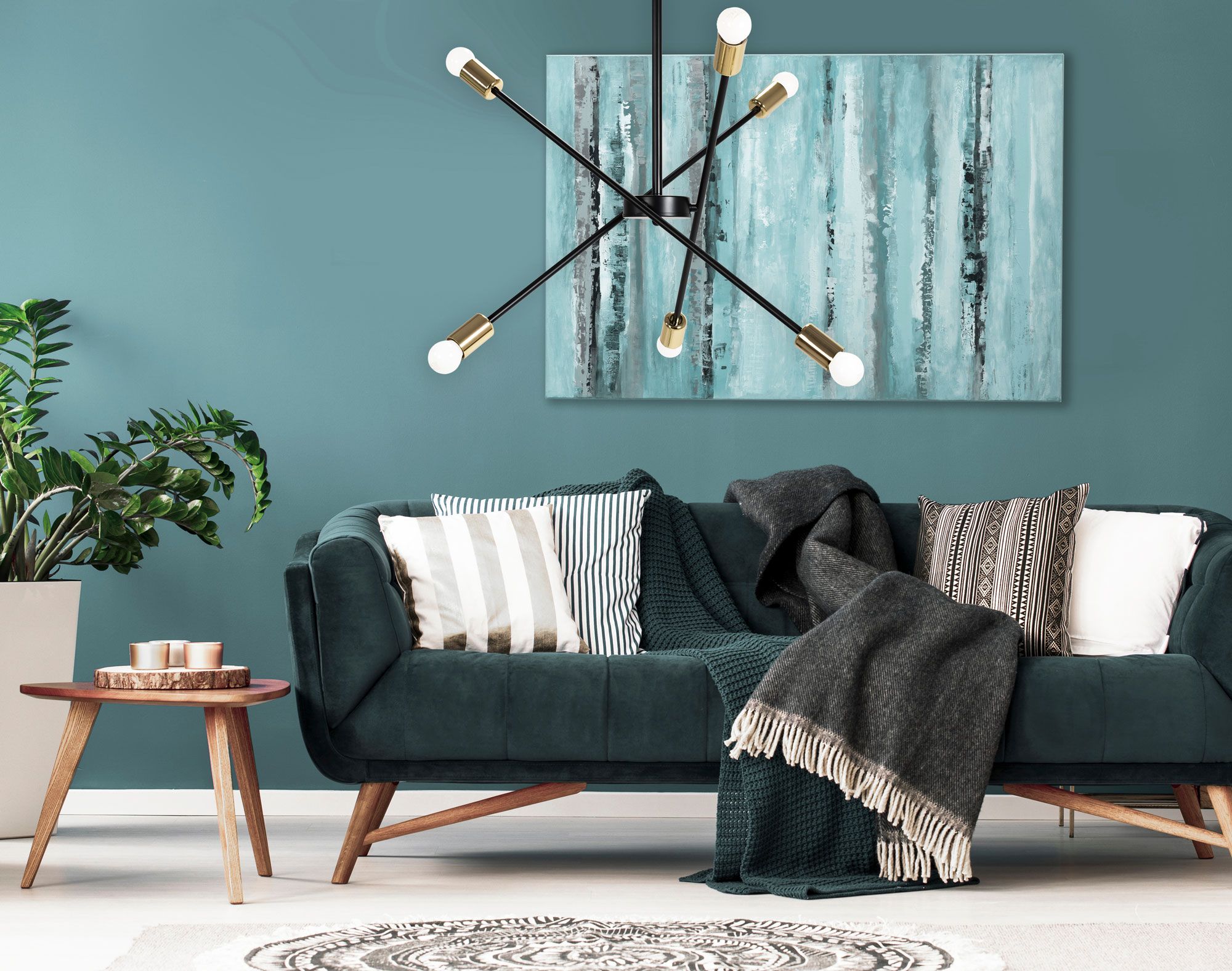 Lampa Wisząca APP1114-6CP