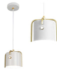 Lampa sufitowa APP935-1CP Elegent Biała