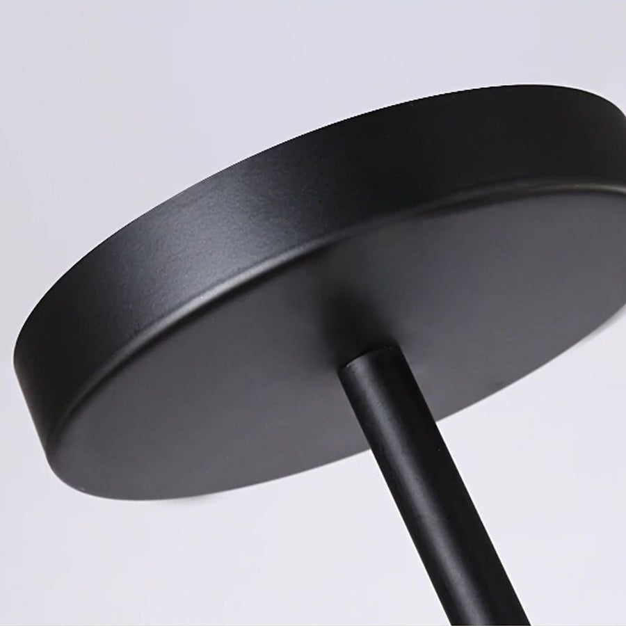 Lampa Wisząca Szklane Kule 5 Ramion APP504-5C Czarna