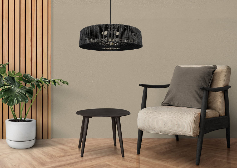 Lampa Wisząca Boho APP1484-1CP Czarna