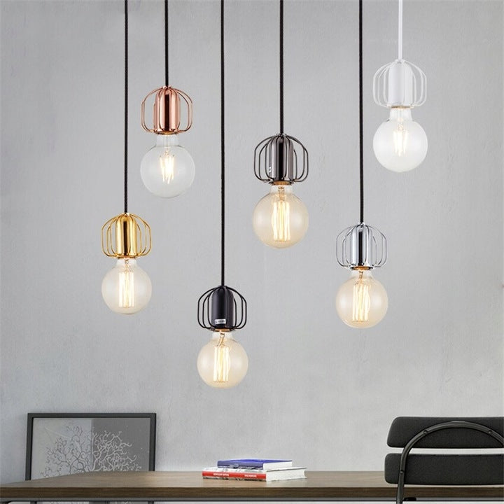 Lampa sufitowa wisząca w stylu loft  APP595-1CP Czarna  3