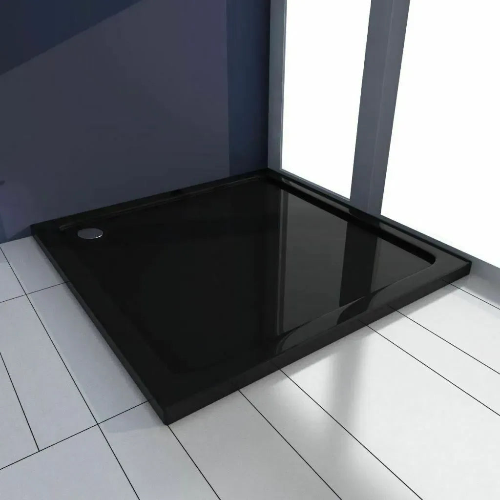 Brodzik prysznicowy akrylowy Rea Savoy Czarny 80x80