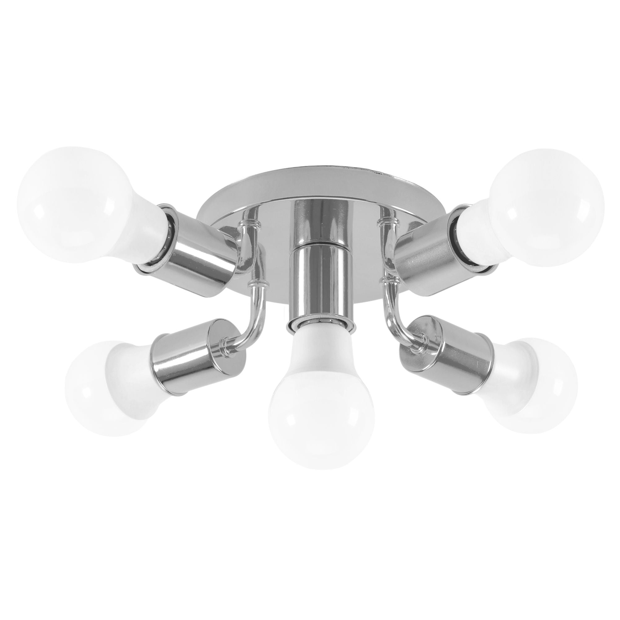 Lampa Sufitowa Reflektor Metalowa APP707-5c CHROM  7